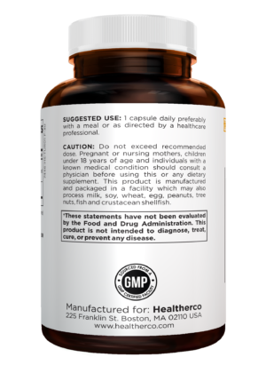 !healtherco Turmeric a3 Amber-PET